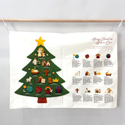 🎄年始のご挨拶にぴったり！心温まるコットンファブリックポスター🎁
